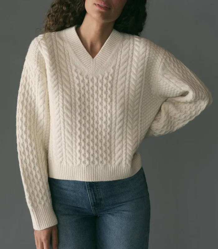 ALEAH SWEATER Ivory Shop DEN Knitwear