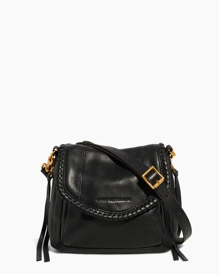 All For Love Mini Crossbody Black With 14k Yellow Gold Women Aimee Kestenberg Crossbody Bags All For Love Mini Crossbody Black With 14k Yellow Gold Women Aimee Kestenberg Crossbody Bags