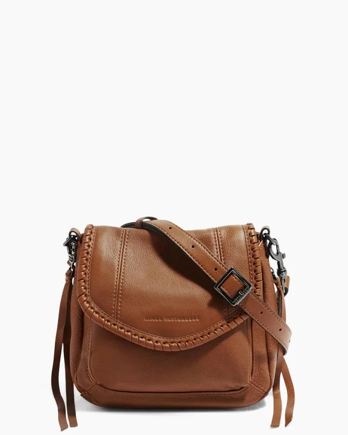 All For Love Mini Crossbody Chestnut Brown With Gunmetal Women Aimee Kestenberg Crossbody Bags All For Love Mini Crossbody Chestnut Brown With Gunmetal Women Aimee Kestenberg Crossbody Bags