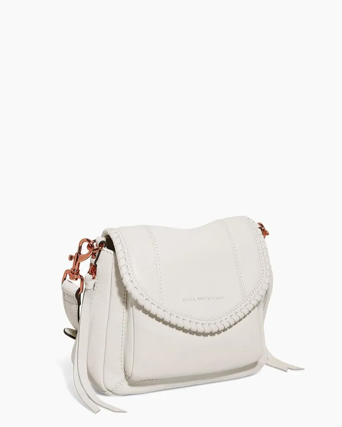 All For Love Mini Crossbody Vanilla Ice With Chocolate Rose Gold Women Aimee Kestenberg Crossbody Bags