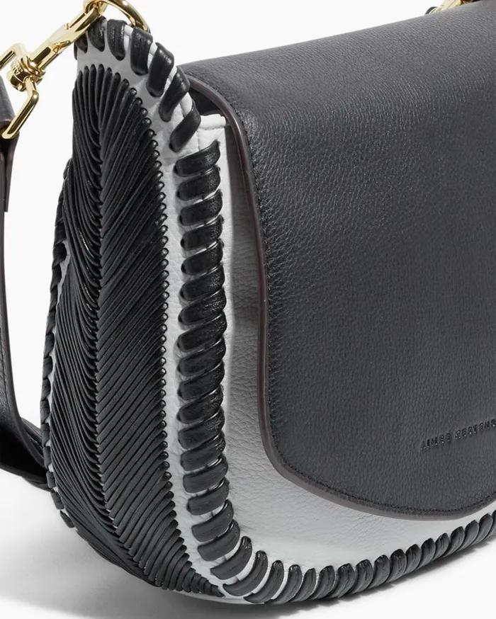 All For Love Saddle Crossbody Black Cloud Women Aimee Kestenberg Crossbody Bags