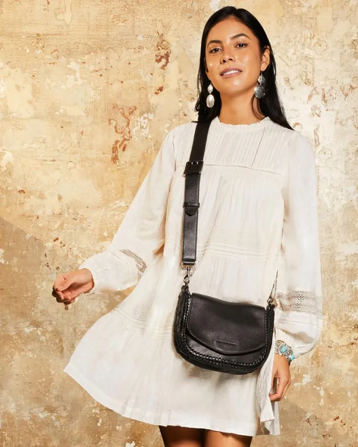 All For Love Saddle Crossbody Black Women Aimee Kestenberg Crossbody Bags