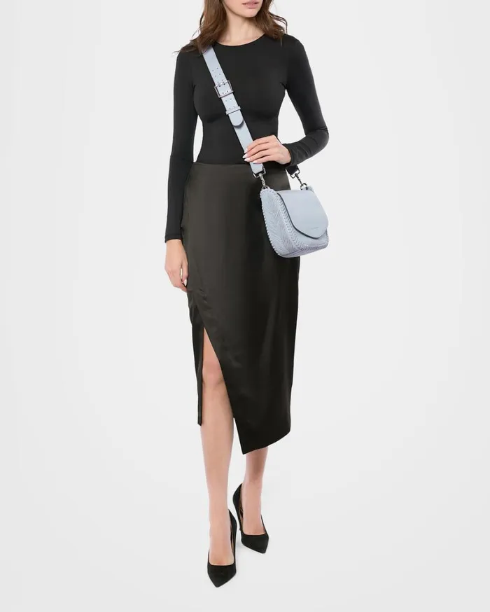 All For Love Saddle Crossbody Breeze Blue Women Aimee Kestenberg Crossbody Bags