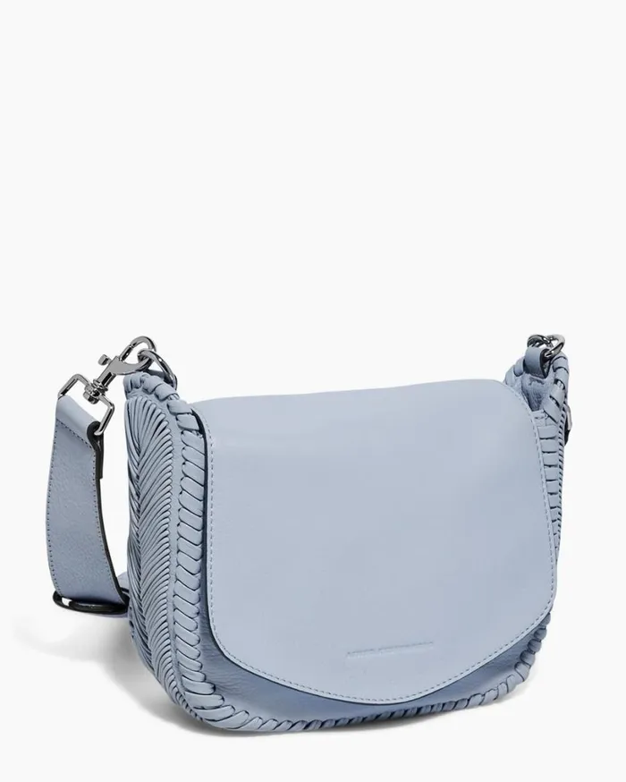All For Love Saddle Crossbody Breeze Blue Women Aimee Kestenberg Crossbody Bags