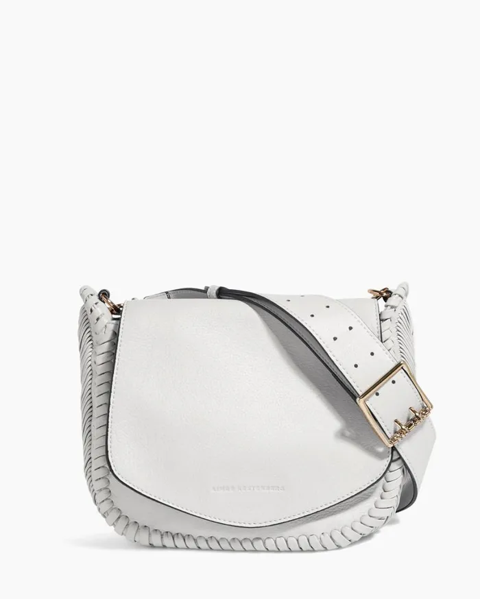 All For Love Saddle Crossbody Cloud With Shiny Gold Women Aimee Kestenberg Crossbody Bags All For Love Saddle Crossbody Cloud With Shiny Gold Women Aimee Kestenberg Crossbody Bags