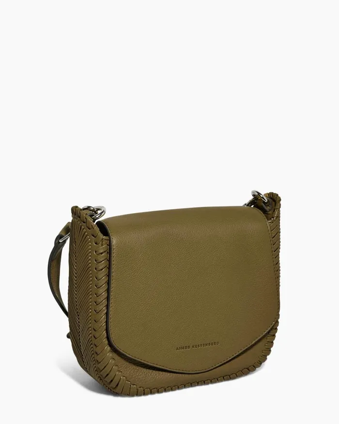 All For Love Saddle Crossbody Soft Olive Women Aimee Kestenberg Crossbody Bags
