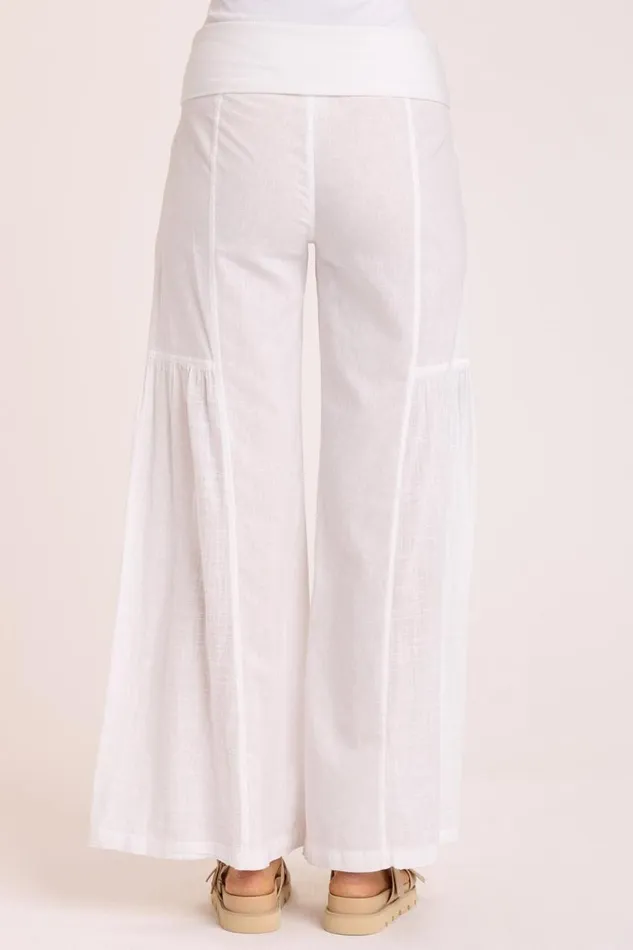 Allegra Pant White Clothing XCVI Pants