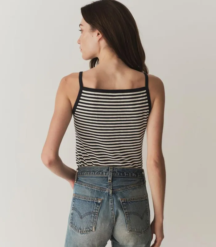 ANGIE TANK Nantucket Stripe Shop DEN Tees