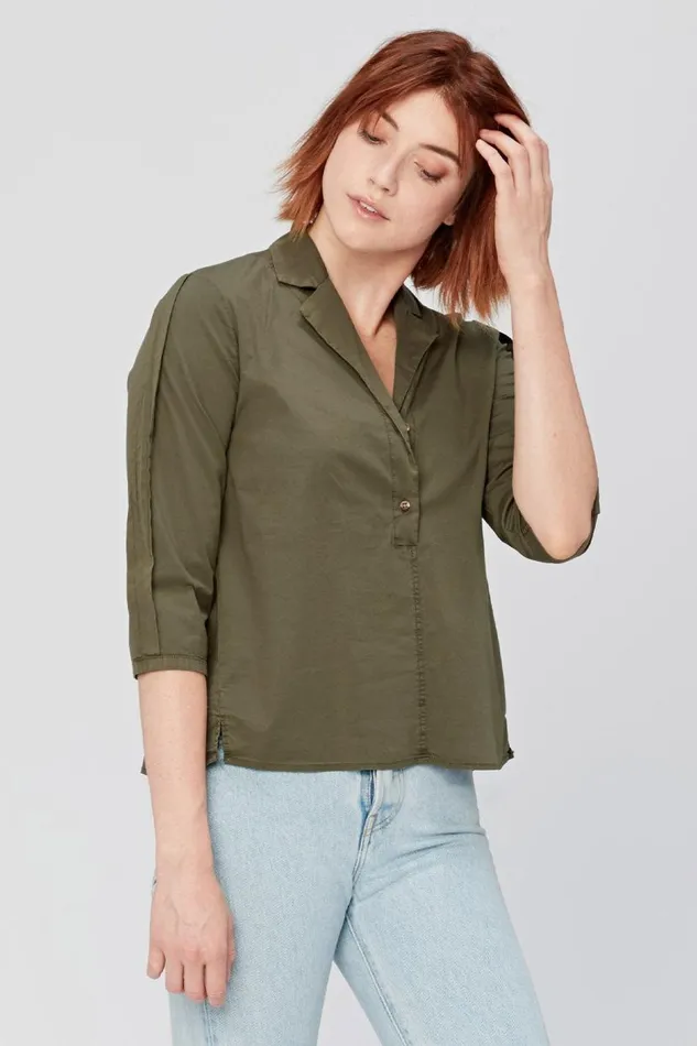 Annie Hall Blouse Hemlock Pigment Clothing XCVI ShirtsBlouses