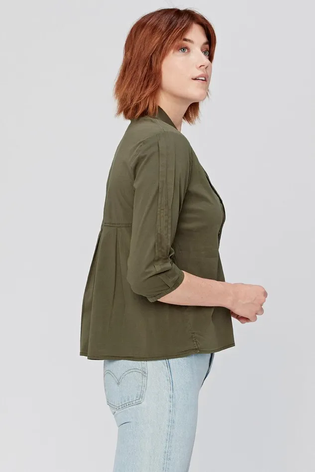 Annie Hall Blouse Hemlock Pigment Clothing XCVI ShirtsBlouses