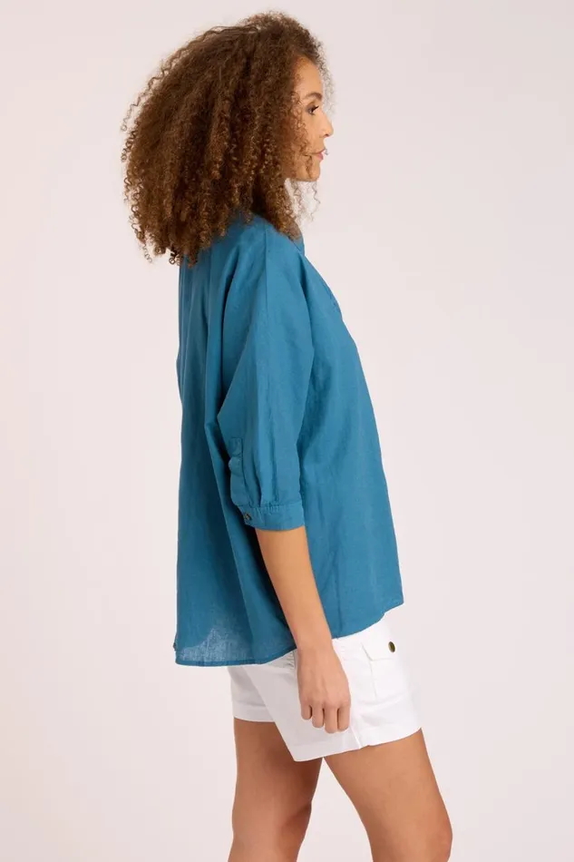 Ava ButtonUp Safe Harbor Clothing XCVI ShirtsBlouses