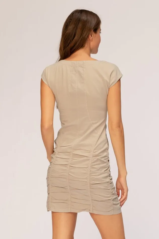 Aviana Dress Sand Clothing XCVI Dresses