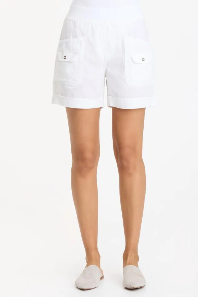 Avie Short 20 White Clothing XCVI Shorts