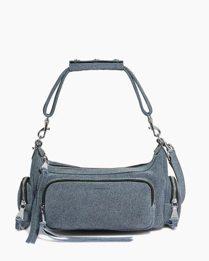 Away We Go Convertible Shoulder Dark Denim Women Aimee Kestenberg Shoulder Bags Away We Go Convertible Shoulder Dark Denim Women Aimee Kestenberg Shoulder Bags