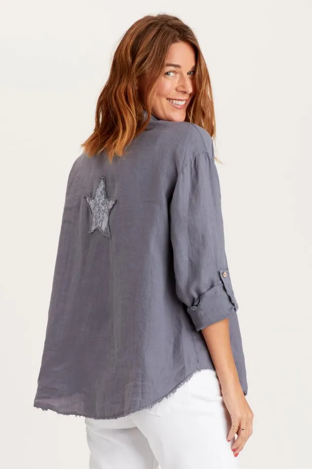 Babin Star ButtonUp Black Pearl Clothing XCVI ShirtsBlouses