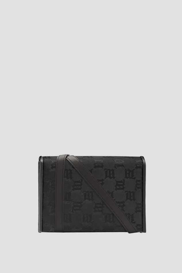 Bags WomenMen MISBHV Jacquard Monogram Phone Pouch Black