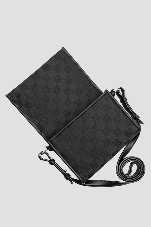 Bags WomenMen MISBHV Jacquard Monogram Phone Pouch Black