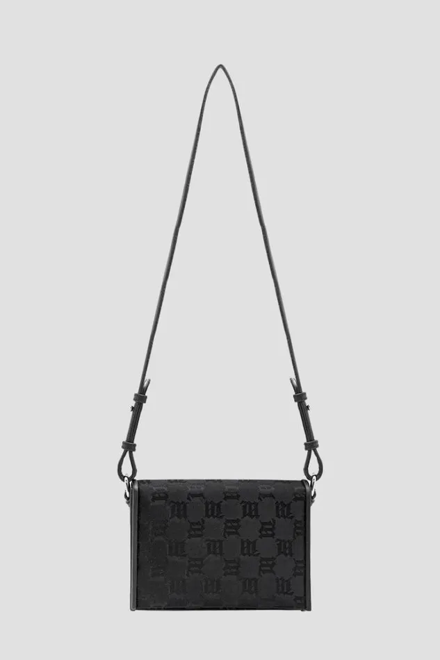 Bags WomenMen MISBHV Jacquard Monogram Phone Pouch Black