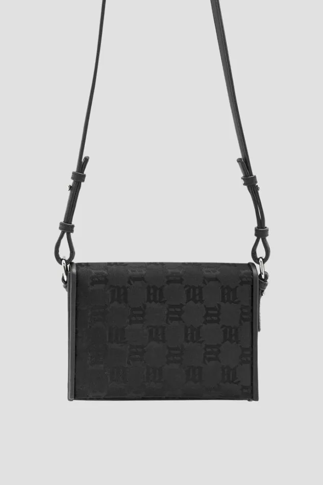 Bags WomenMen MISBHV Jacquard Monogram Phone Pouch Black