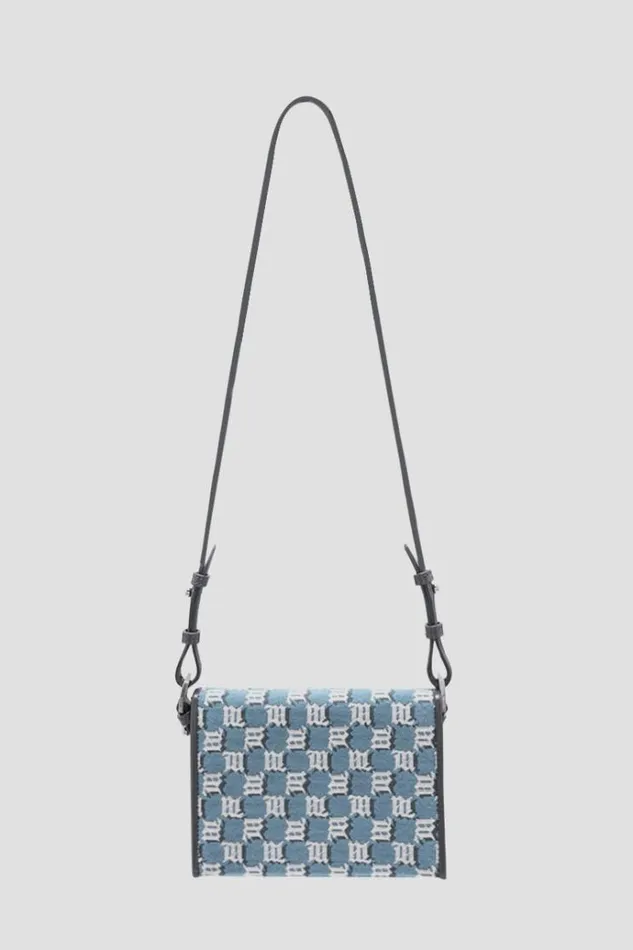 Bags WomenMen MISBHV Jacquard Monogram Phone Pouch Blue