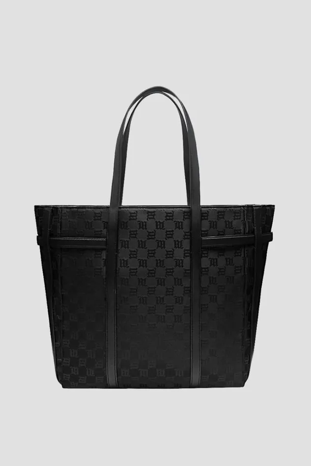 Bags WomenMen MISBHV Monogram Nylon Shopper Bag Black