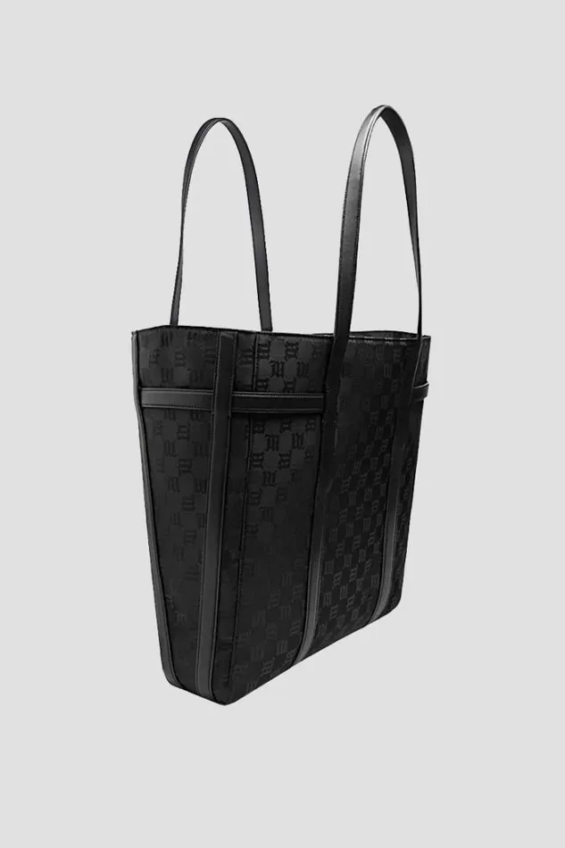 Bags WomenMen MISBHV Monogram Nylon Shopper Bag Black