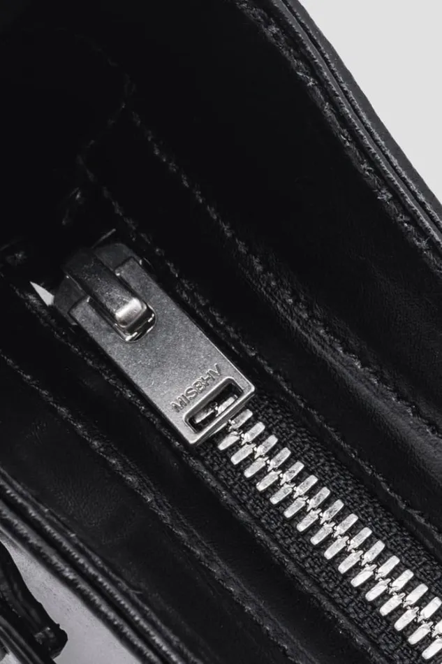 Bags Women MISBHV Leather Fetish Shoulder Bag Black