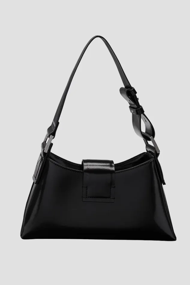 Bags Women MISBHV Leather Shoulder Bag Medium Black