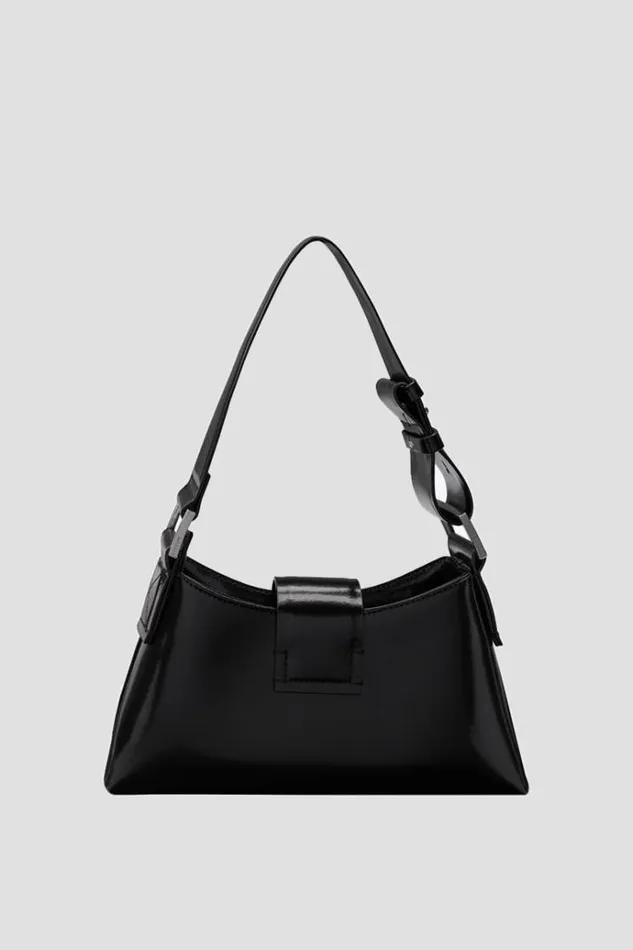 Bags Women MISBHV Leather Shoulder Bag Small Black