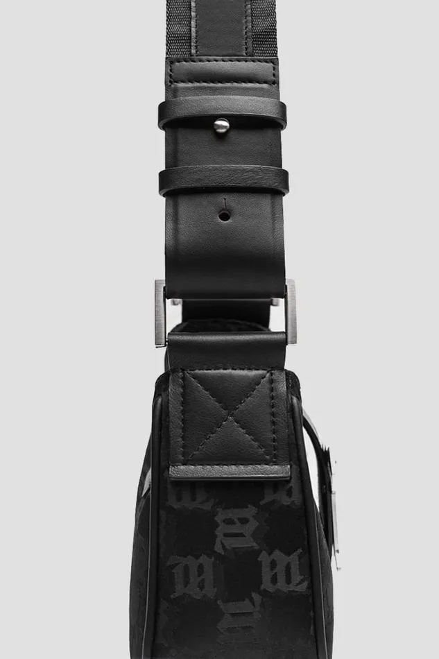 Bags Women MISBHV Nylon Monogram Shoulder Bag Medium Black