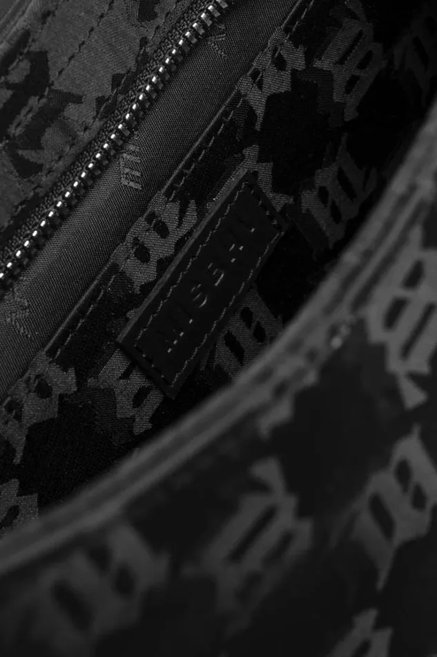 Bags Women MISBHV Nylon Monogram Shoulder Bag Medium Black