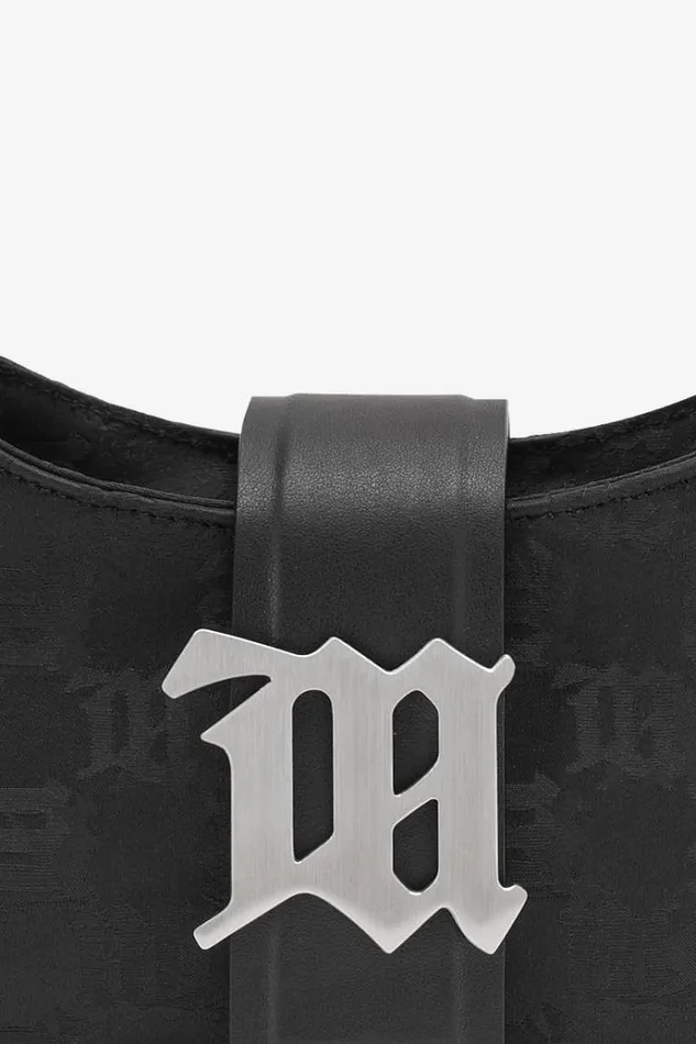 Bags Women MISBHV Nylon Monogram Shoulder Bag Mini Black