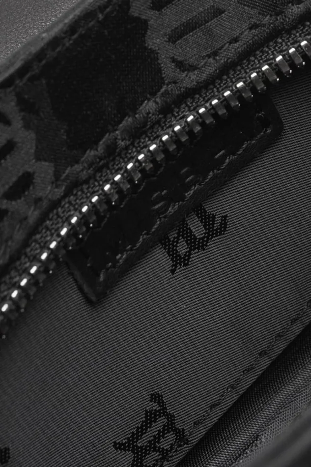 Bags Women MISBHV Nylon Monogram Shoulder Bag Mini Black