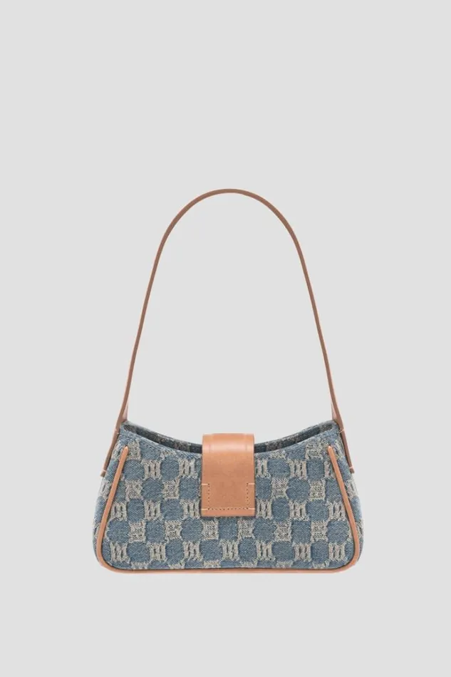 Bags Women MISBHV Washed Denim Shoulder Bag Mini Washed Denim