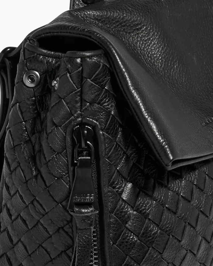 Bali Backpack Black Woven Women Aimee Kestenberg Backpacks
