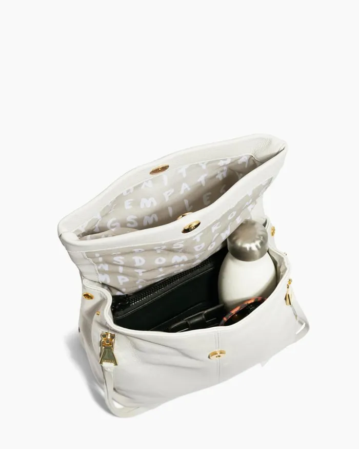 Bali Backpack Cloud With Shiny Gold Women Aimee Kestenberg Backpacks