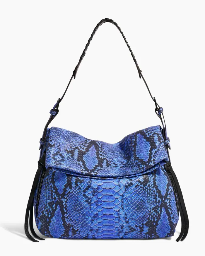 Bali Hobo Blue Cobra Women Aimee Kestenberg Shoulder Bags