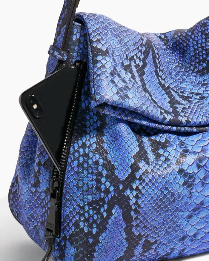 Bali Hobo Blue Cobra Women Aimee Kestenberg Shoulder Bags
