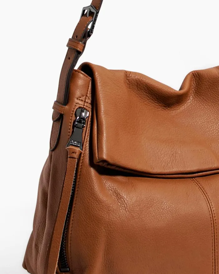 Bali Hobo Chestnut Brown With Gunmetal Women Aimee Kestenberg Shoulder Bags