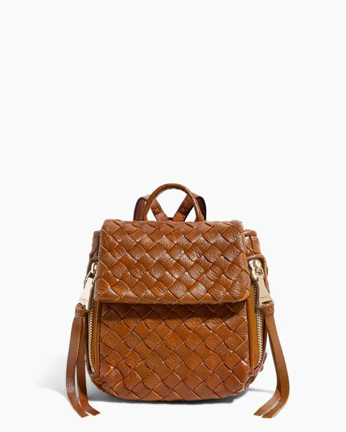 Bali Mini Backpack Cinnamon Woven Women Aimee Kestenberg Backpacks