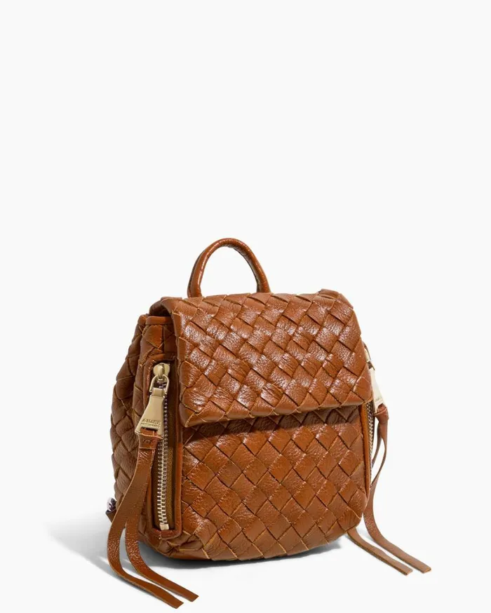 Bali Mini Backpack Cinnamon Woven Women Aimee Kestenberg Backpacks