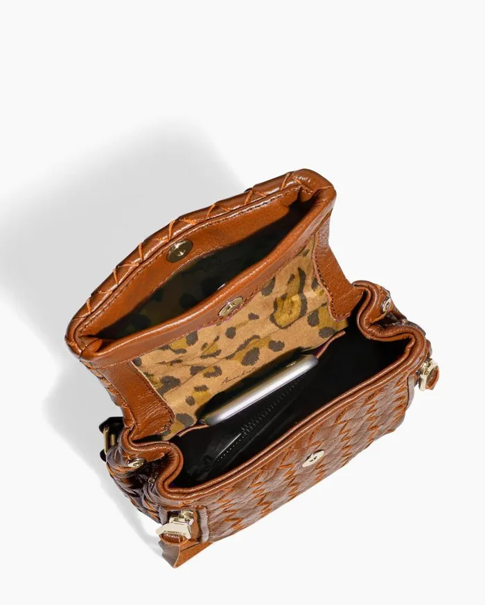 Bali Mini Backpack Cinnamon Woven Women Aimee Kestenberg Backpacks
