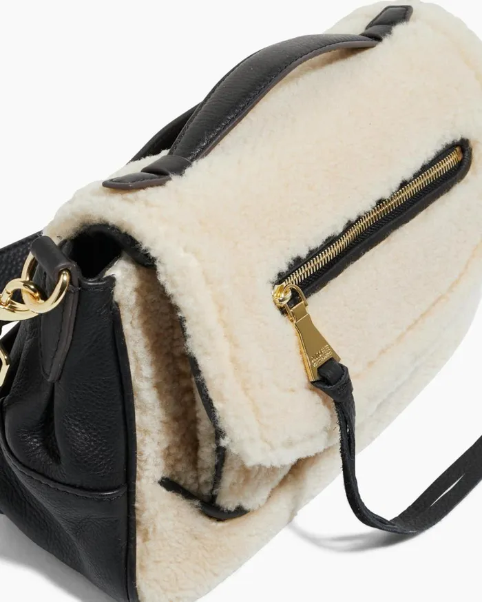 Bandit Crossbody Natural Shearling Women Aimee Kestenberg Crossbody Bags