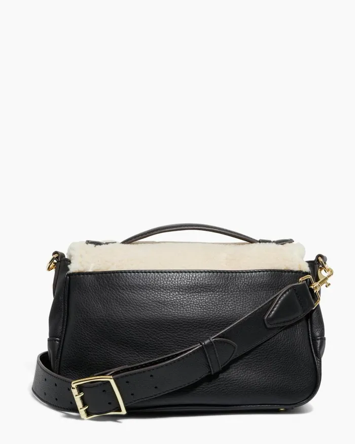 Bandit Crossbody Natural Shearling Women Aimee Kestenberg Crossbody Bags