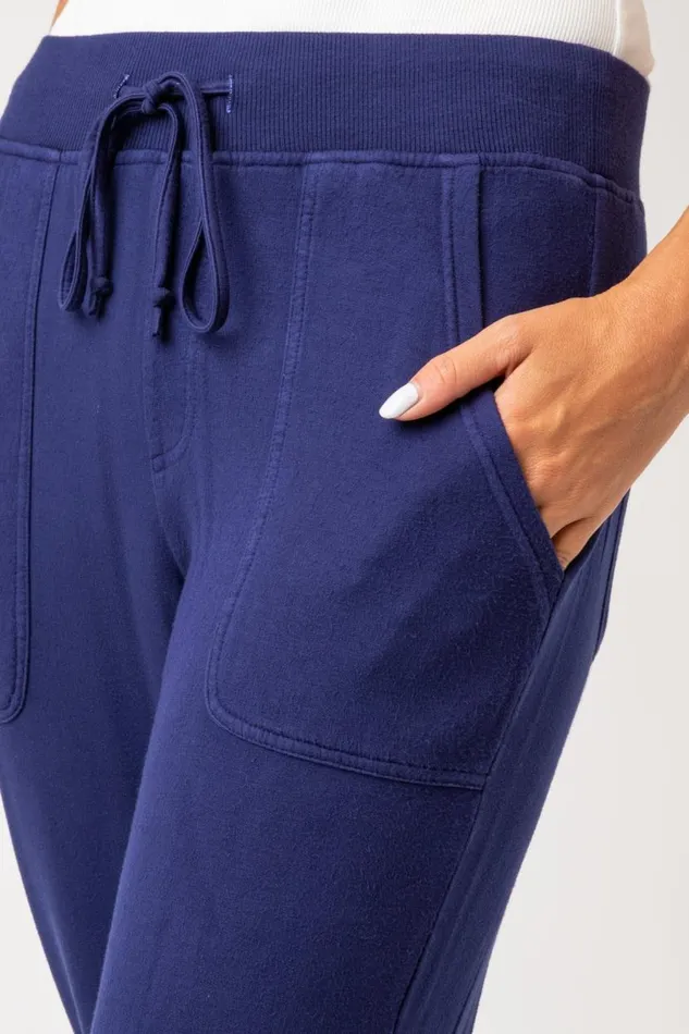 Barrington Jogger Hague Blue Pigment Clothing XCVI Pants