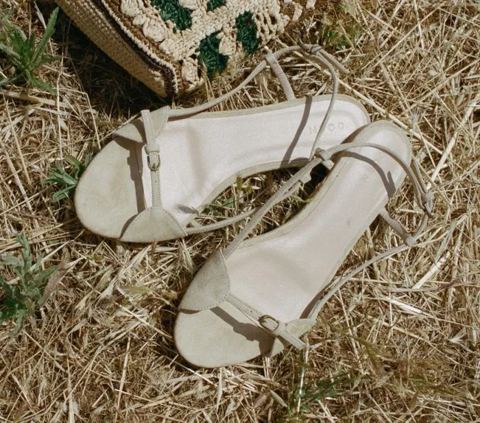 BASTILLE SANDAL Trench Suede Shop DEN Footwear