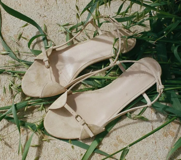 BASTILLE SANDAL Trench Suede Shop DEN Footwear