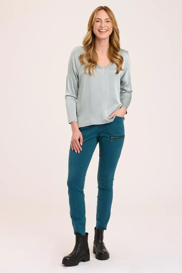 Bauer VNeck Top Dew Drop Pigment Clothing XCVI ShirtsBlouses