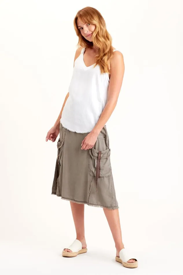 Bellamy Skirt Foothills Pigment Clothing XCVI Skirts
