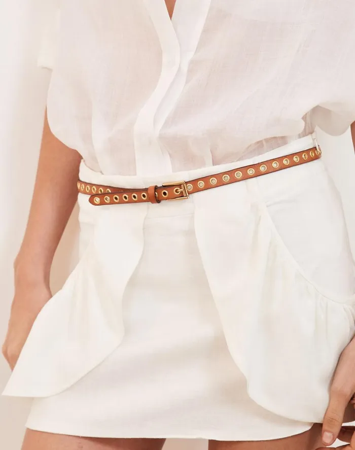 Belts Women ViX Paula Hermanny Mica Belt 8211 Brown